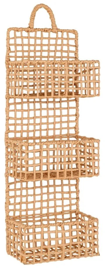 На няколко нива метален стенен рафт в естествен цвят 25 cm Sines – House Nordic