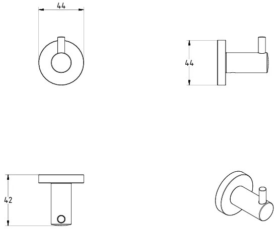 Кука Signo-Black - Mat