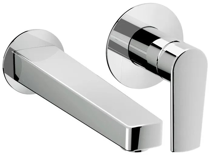 Кран за мивка стена Eurorama Slot-Хром