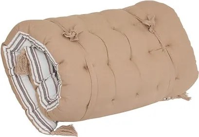 Матрак за под atmosphera Groove, Райе, Лен, Бежов, 60×120 cm