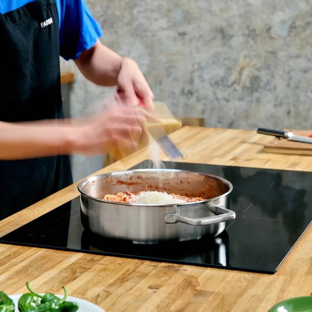 Тиган с капак от неръждаема стомана ø 28 cm tegame Lucca 3.0 – FABINI