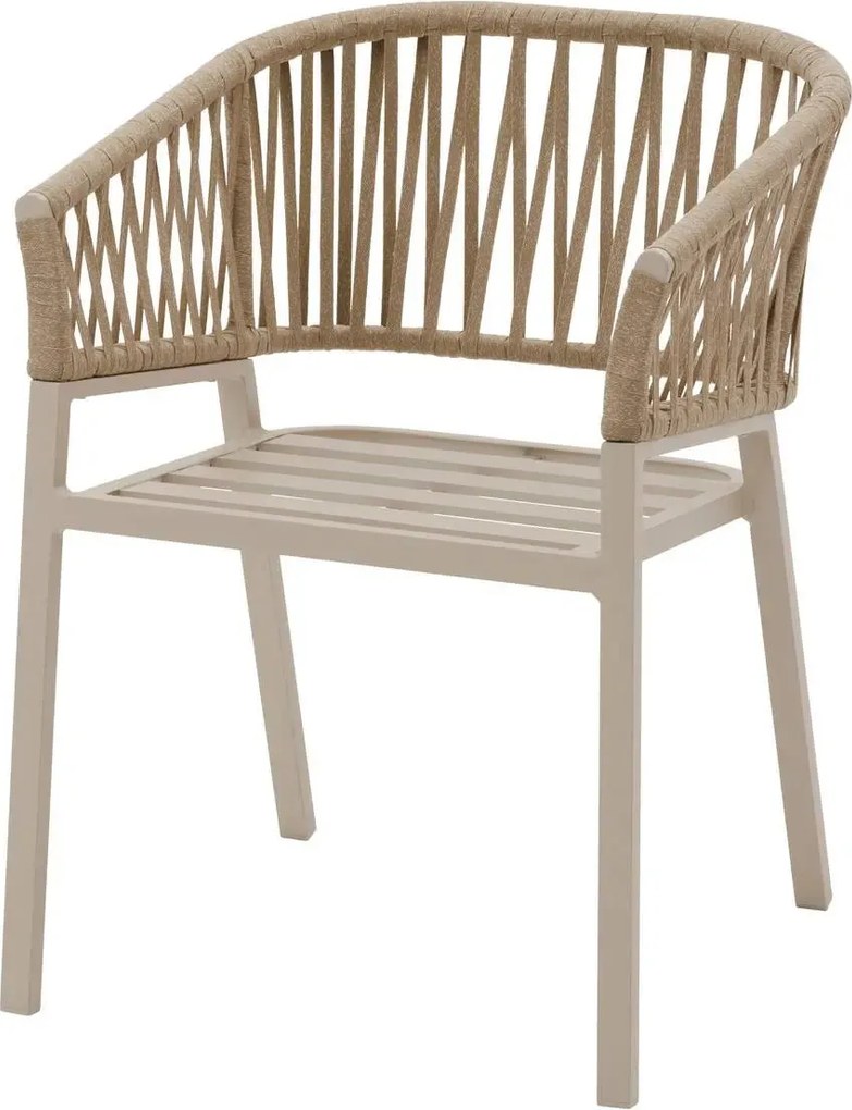 Градински стол Hesperide Oriengo - Слонова кост