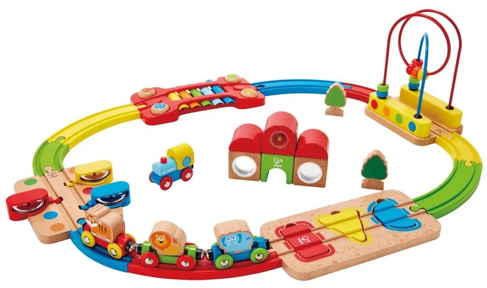Hape - ЖП комплект - Цветовете на дъгата H3826