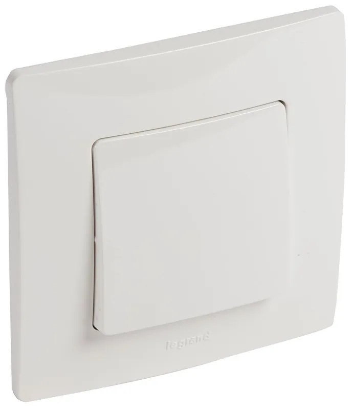 Legrand 396710  Еднополюсен ключ 10А с рамка Niloe крем - до изчерпване на количествата - 396710 