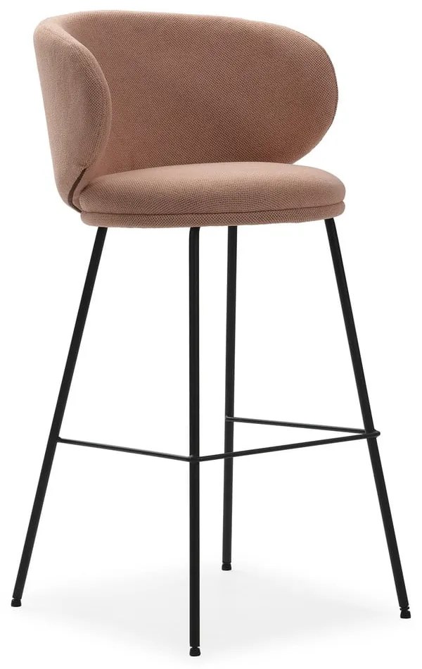 Светлорозови бар столове в комплект от 2 бр. (височина на седалката 65 cm) Rush – Marckeric