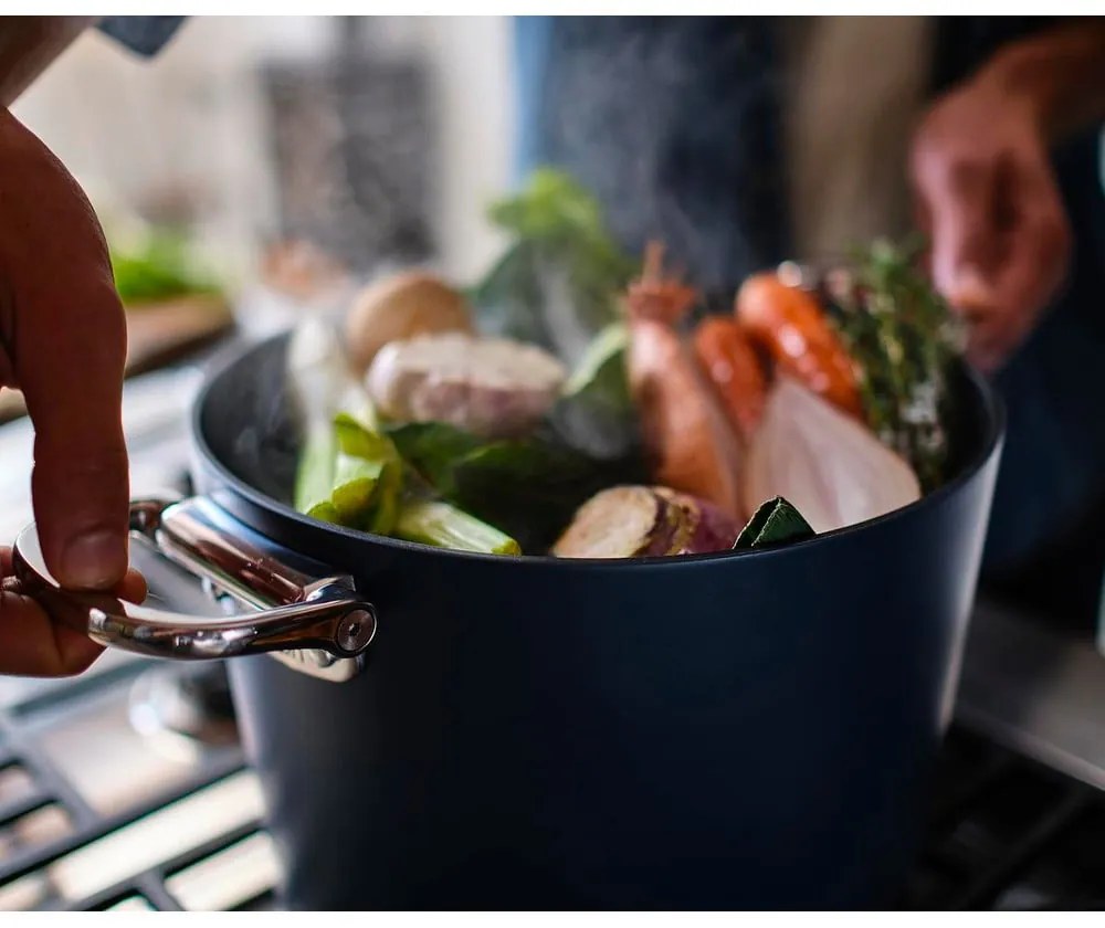 Касерола с капак с керамично покритие подходящо за индукционен котлон Space – Joseph Joseph