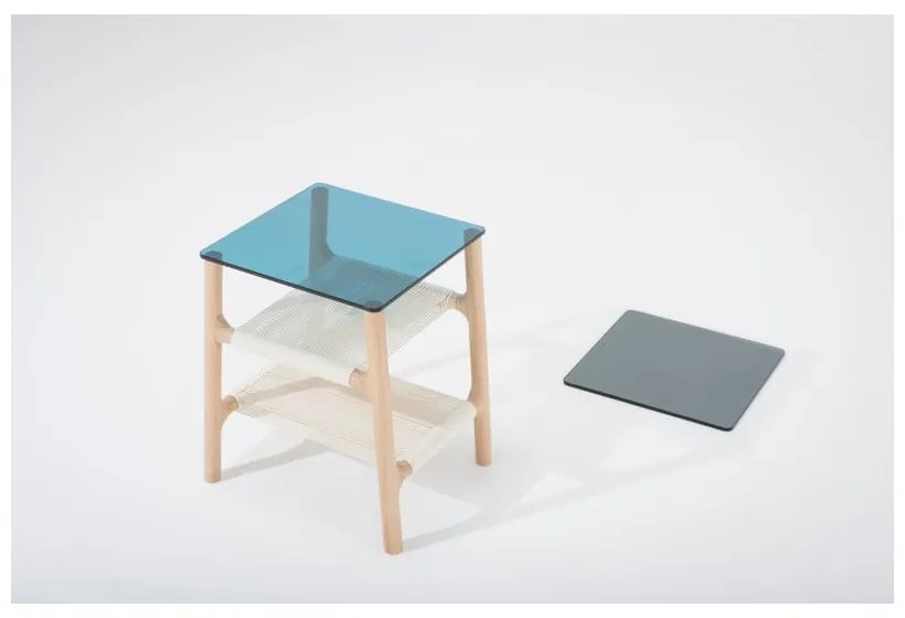 Сгъваема маса от масивна дъбова дървесина Fawn - Gazzda