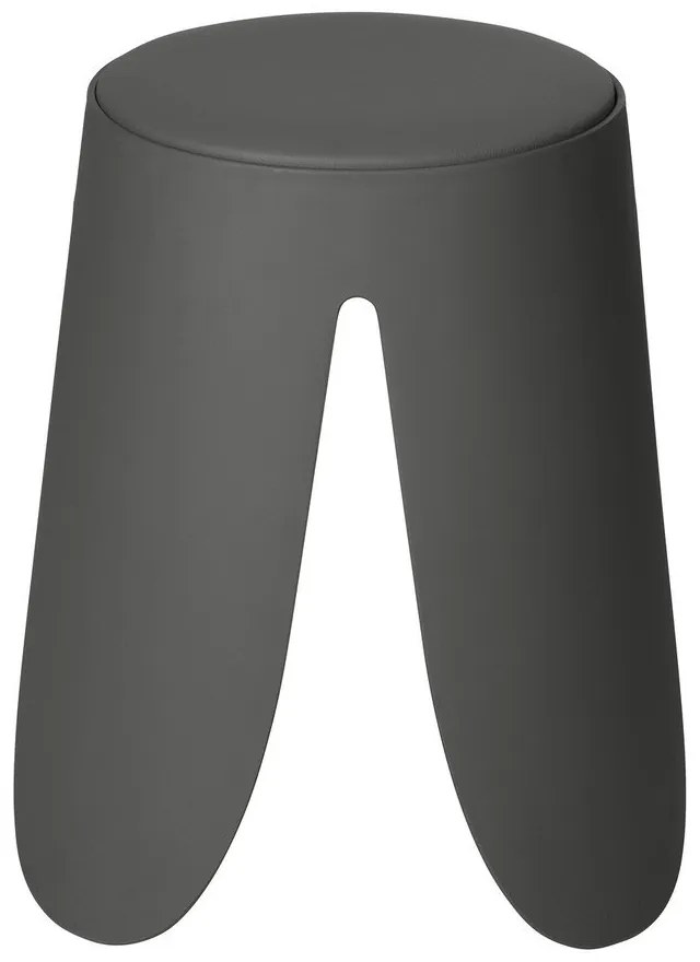 Антрацитен пластмасов стол Comiso – Wenko