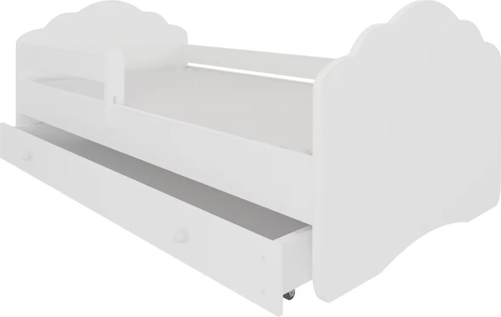 Kids bed Leomari-бял