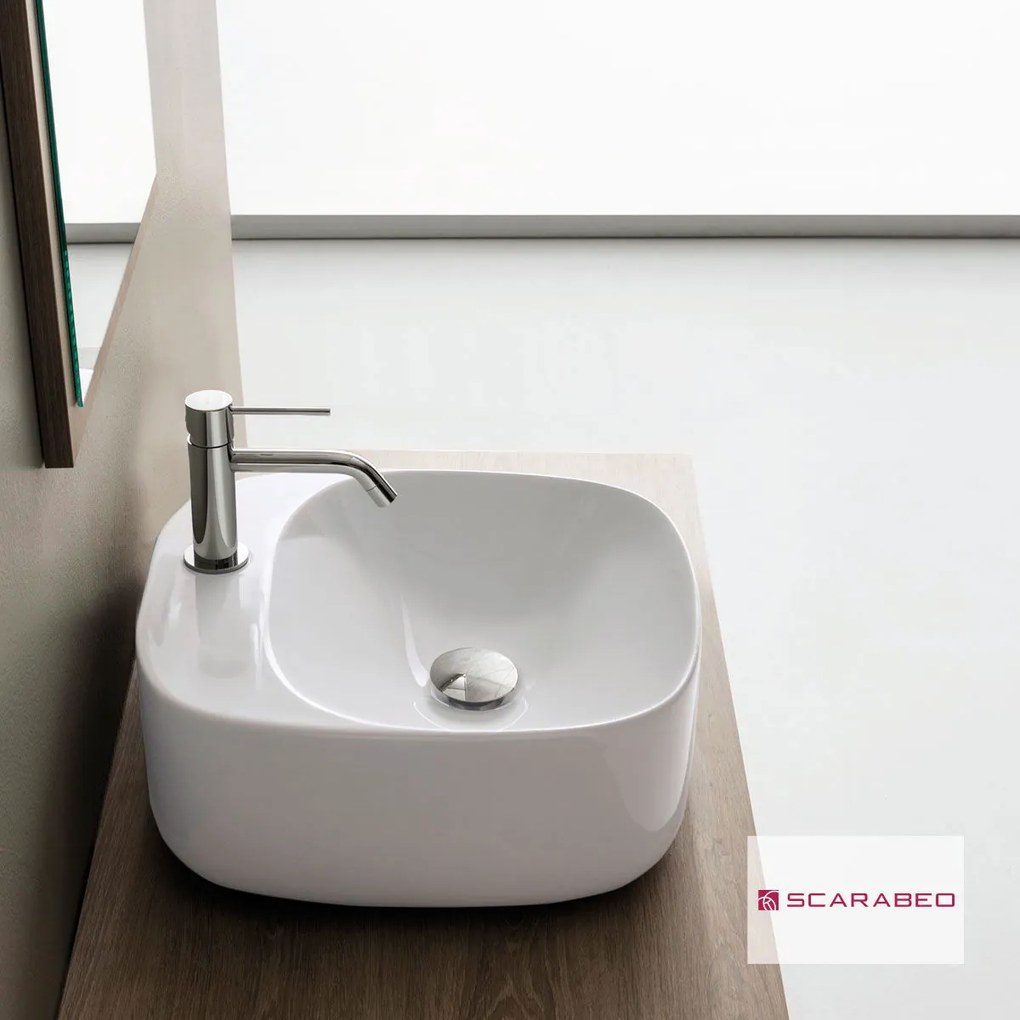 Умивалник Moon Scarabeo white II