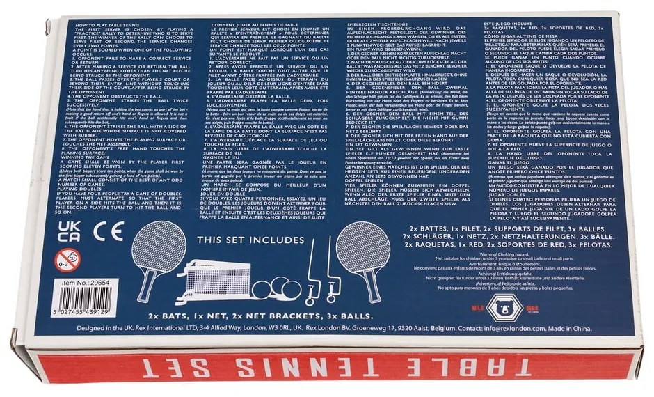 Тенис на маса Wild Bear – Rex London