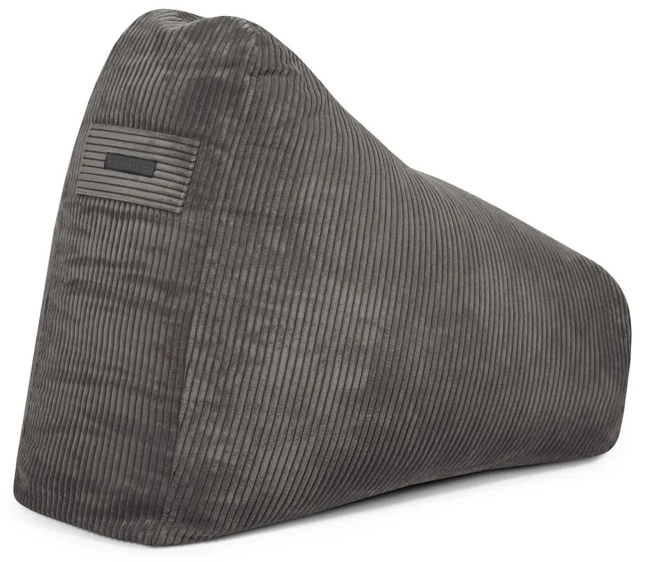 Зелен детски пуф от рипсено кадифе Snug 80 – SLOWDOWN