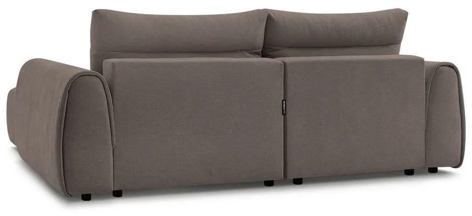 Кафяв ъглов диван Aden – Bobochic Paris