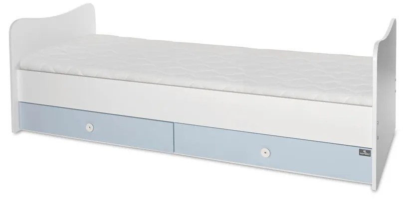 LORELLI Classic Трансформиращо се легло-люлка 190/72 см. MINI MAX БЯЛО/BABY BLUE