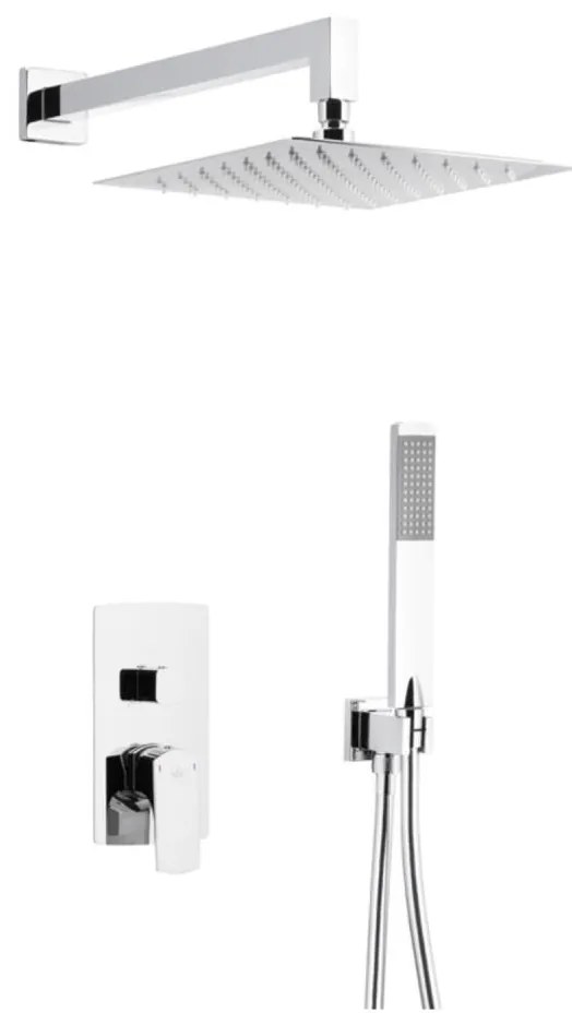 KFA Armatura 5539-511-00 - Душ к-кт със скрит кран MOKAIT лъскав хром