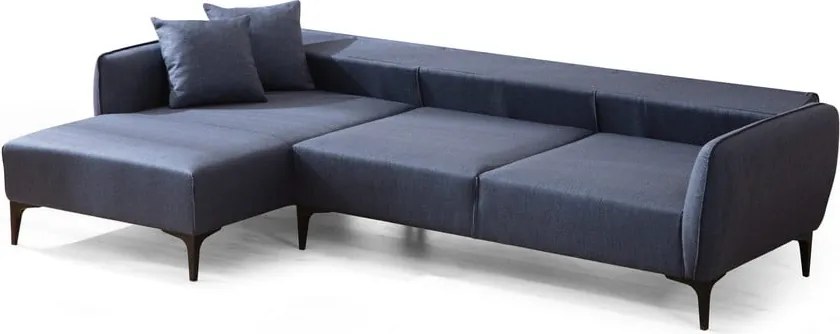 Син ъглов диван , ляв ъгъл Belissimo – Balcab Home