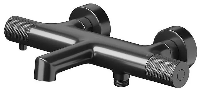 Cersanit S951-569 - Черен термостатичен смесител за вана ZEN