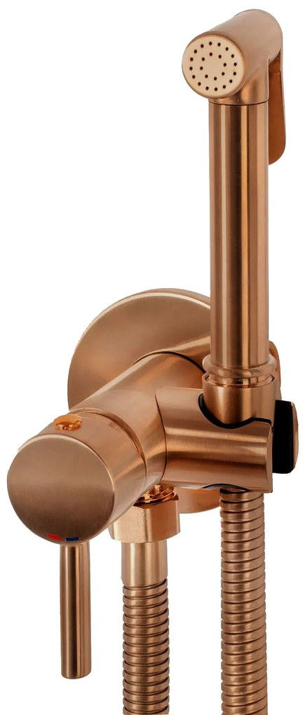 Смесител за биде Lungo Loop Copper Brush