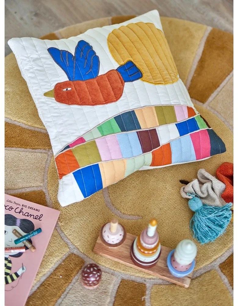 Памучна детска възглавница 45x45 cm Colorine – Bloomingville Mini
