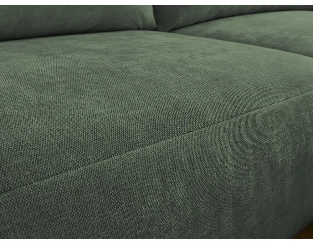 Тъмнозелен ъглов диван Aden – Bobochic Paris