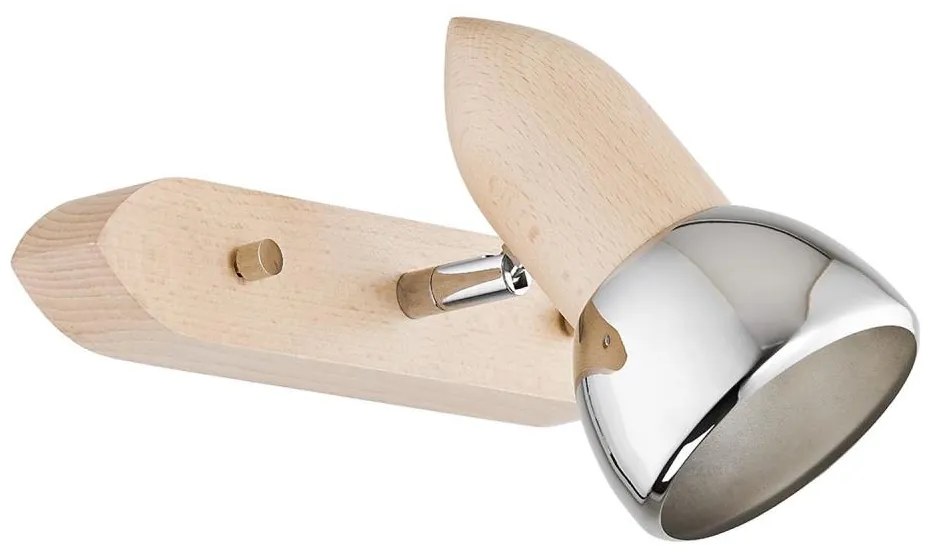 Спот аплик SPARK 1xE27/15W/230V бук