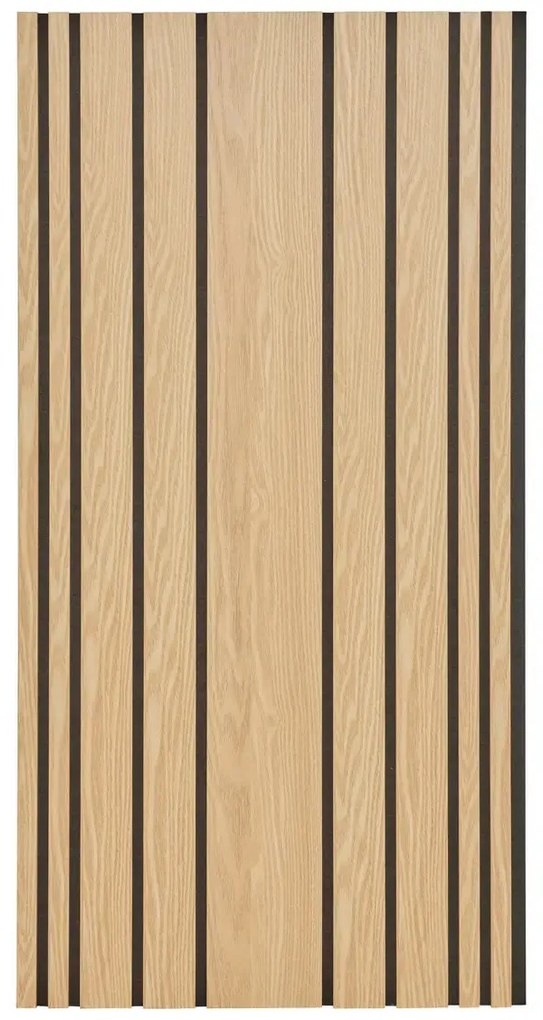 Акустичен декоративен стенен панел atmosphera Colva, MDF, 120x60 cm, Светло дърво