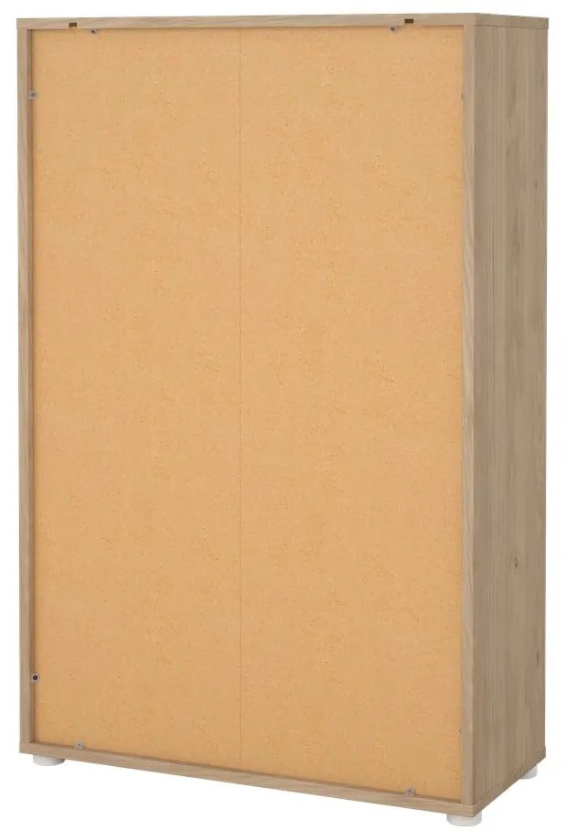 Етажерка за книги в дъбов декор в естествен цвят 80x124 cm Sign - Tvilum