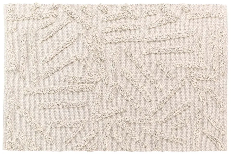 Кремав килим подходящ за пране 60x90 cm Athena – douceur d'intérieur