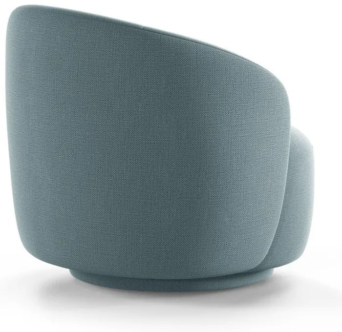 Светлосиньо въртящо се кресло Letizia – Micadoni