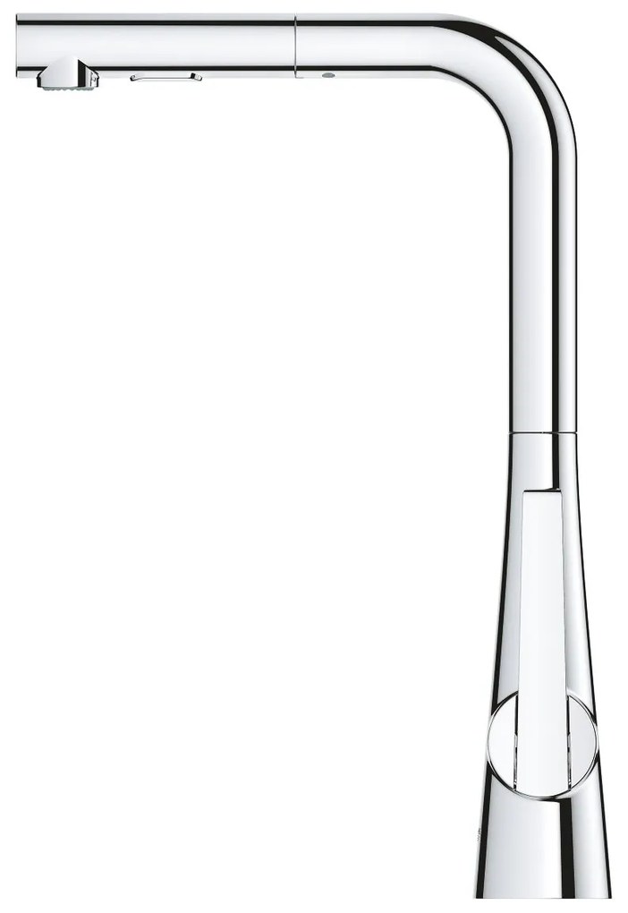 Кухненски кран Grohe Zedra-Glossy Silver
