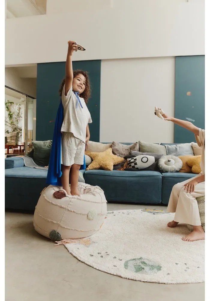 Памучна детска възглавница 54x54 cm Stella Honey – Lorena Canals