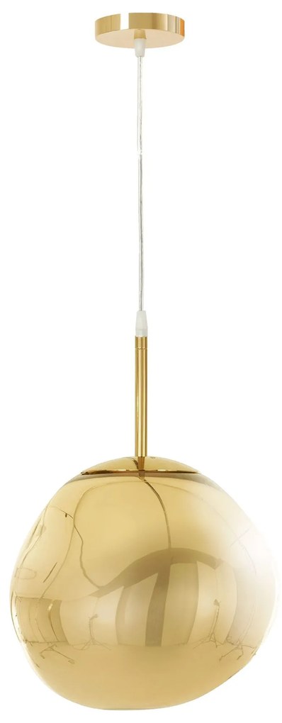Висяща лампа за таван СТЪКЛЕНА Gold APP331-1CP