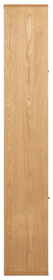 Библиотека от дъб в естествен цвят 90x180 cm Rangoon – Actona