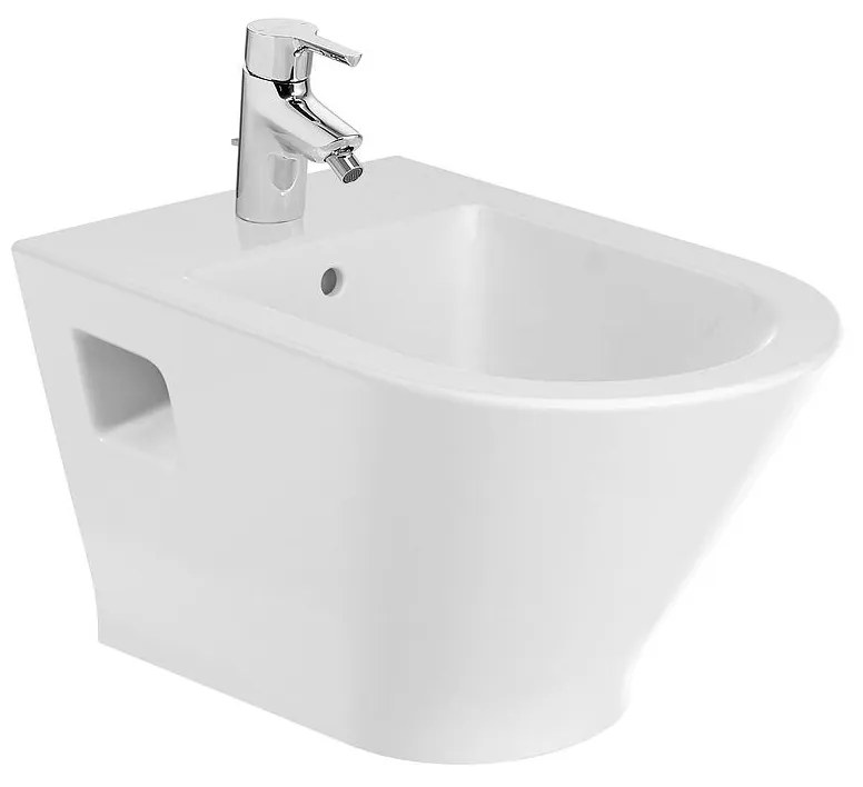 Биде, A3570N5000, Roca, ROUND, видим монтаж, бял