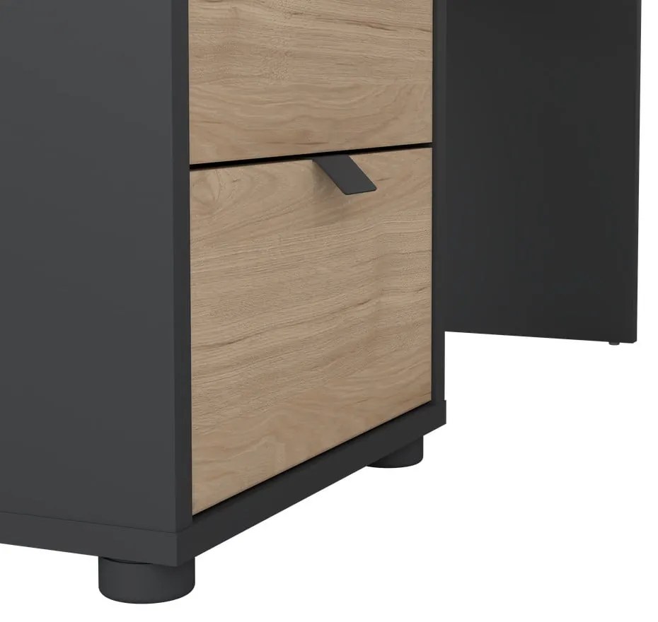 Работна маса с дъбов плот 100x150 cm Sign - Tvilum