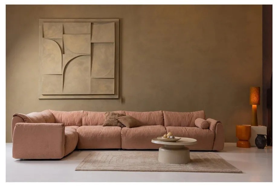 Метална кръгла странична масичка ø 32 cm Hekla – WOOOD