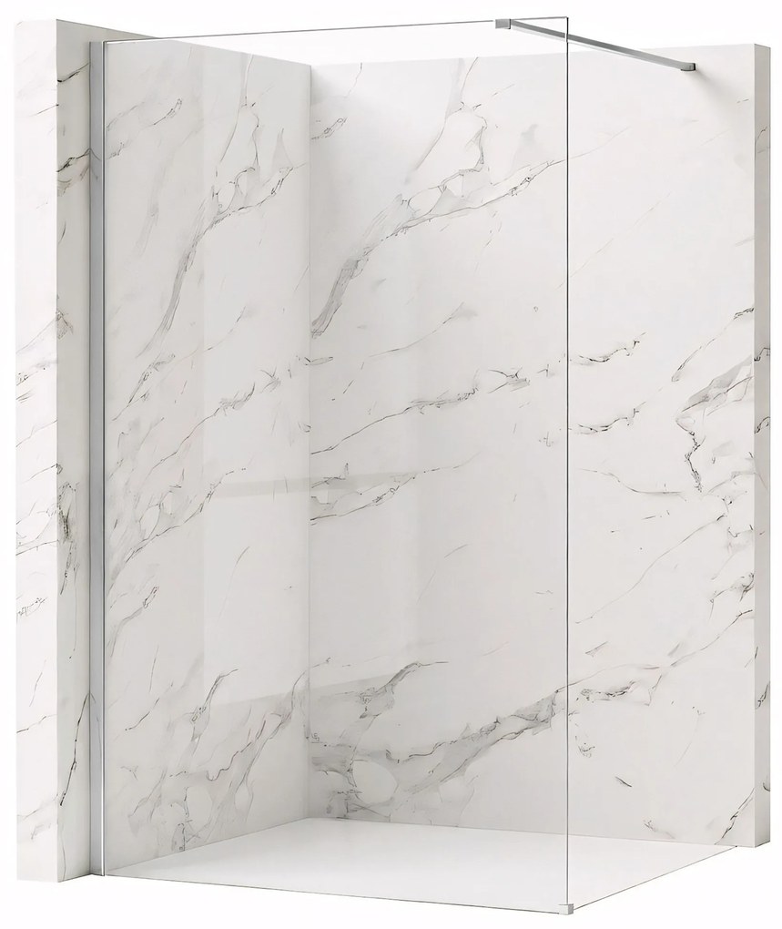 Параван за душ Rea Flexi Transparent / Chrome 70