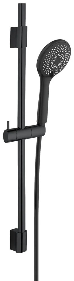 Черен душ комплект от неръждаема стомана 70cm Water Saving - Wenko