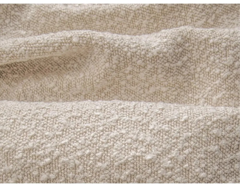 Кремава тапицирана табла за легло 189x100 cm Darren – Micadoni