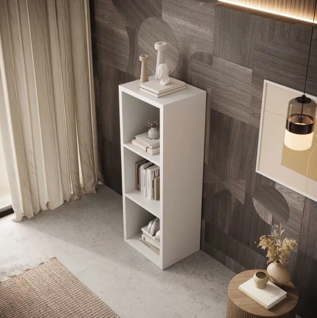 Книжна етажерка Panau I-Бяло