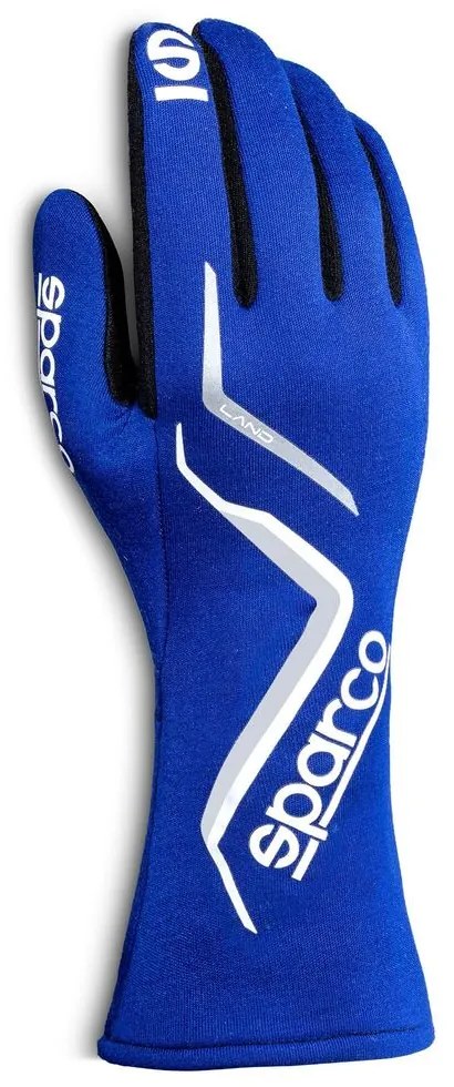 Men's Driving Gloves Sparco LAND Син Размер 9