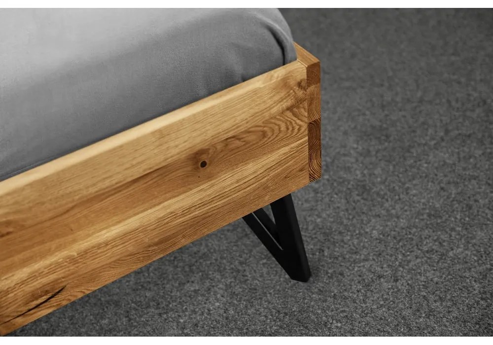 Дъбово двойно легло 160x200 cm Golo 2 - The Beds