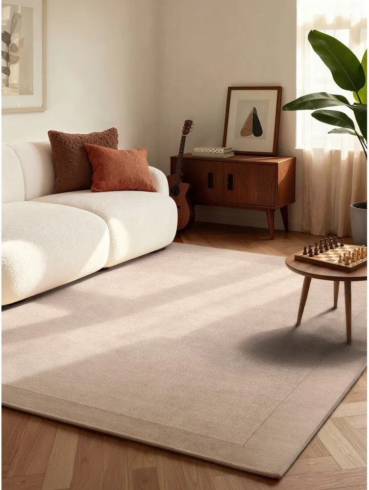 Бежов ръчно изработен килим със смес от вълна 160x230 cm Kari – Villeroy&amp;Boch