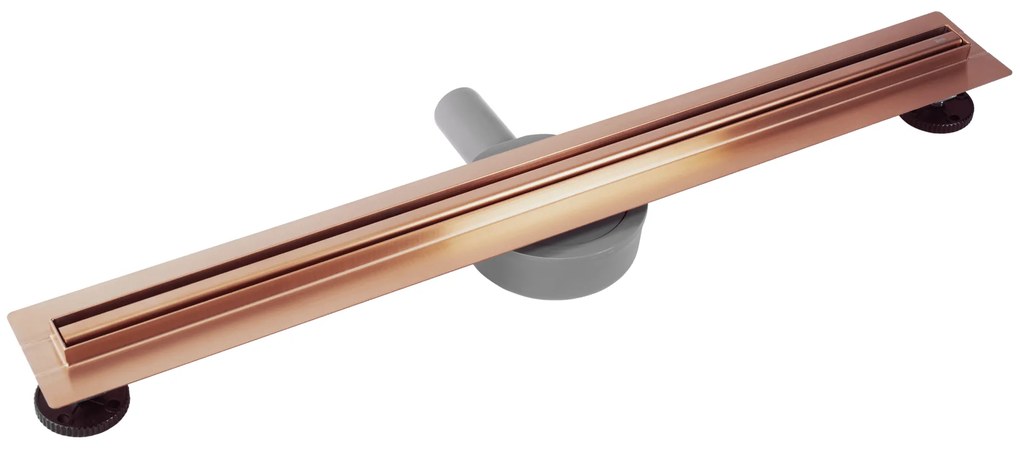 Линеен отводнител REA Neox Slim pro Brushed Copper 90