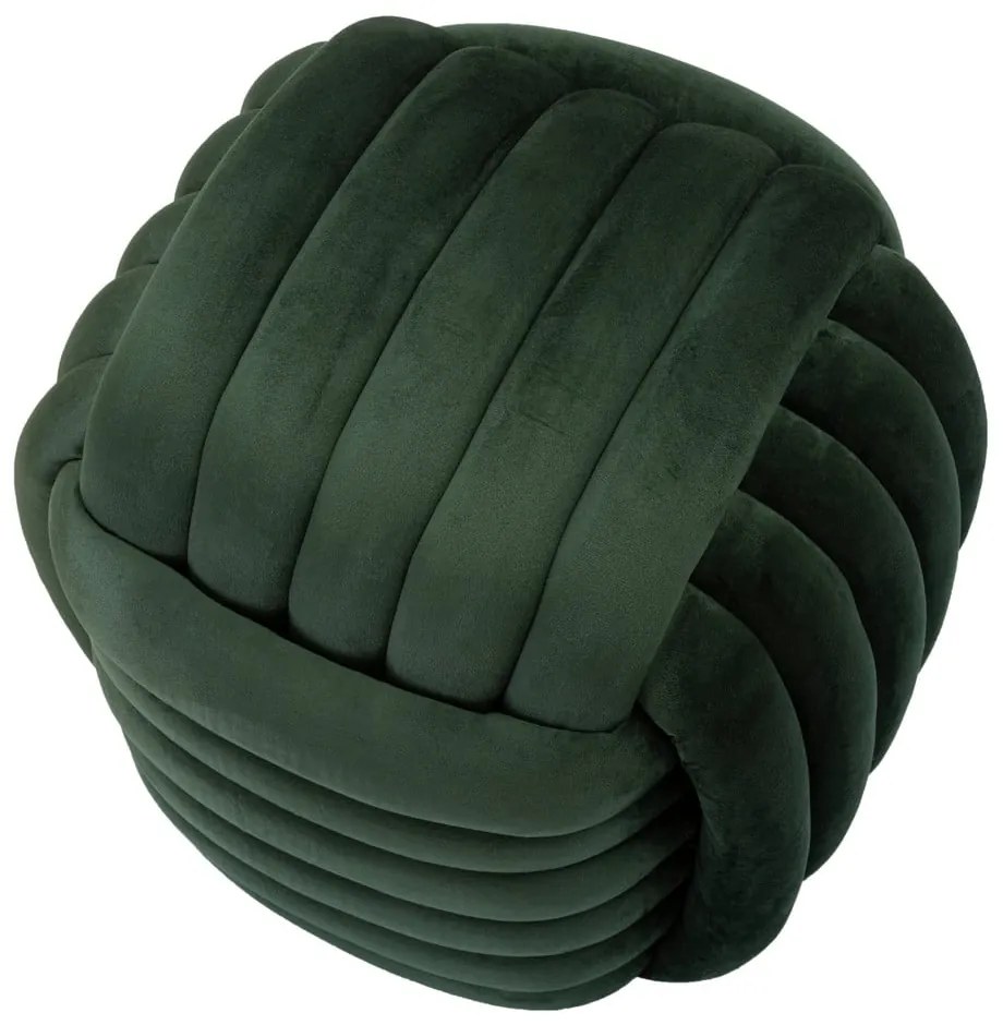 Зелена кадифена табуретка Softy – Mauro Ferretti