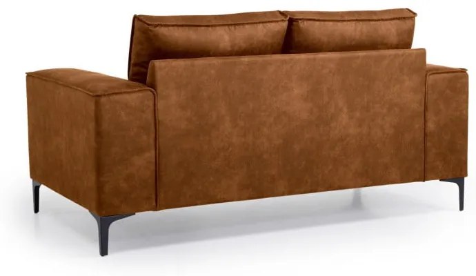 Светлокафяв диван от изкуствена кожа 164 cm Copenhagen - Scandic