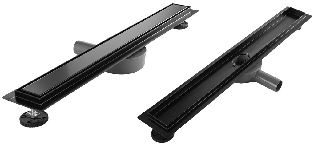 Линеен сифон REA Neox pro Black 70