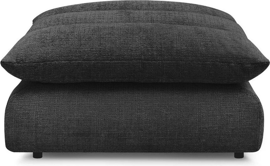 Черна шенилова табуретка Neil – Bobochic Paris