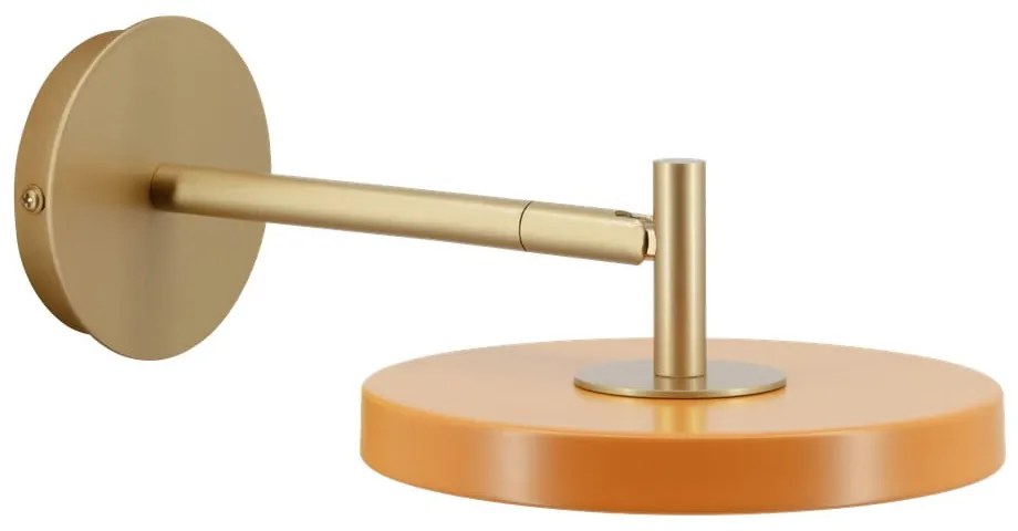 Оранжева LED затъмняваща се стенна лампа ø 15 cm Asteria Wall Short – UMAGE