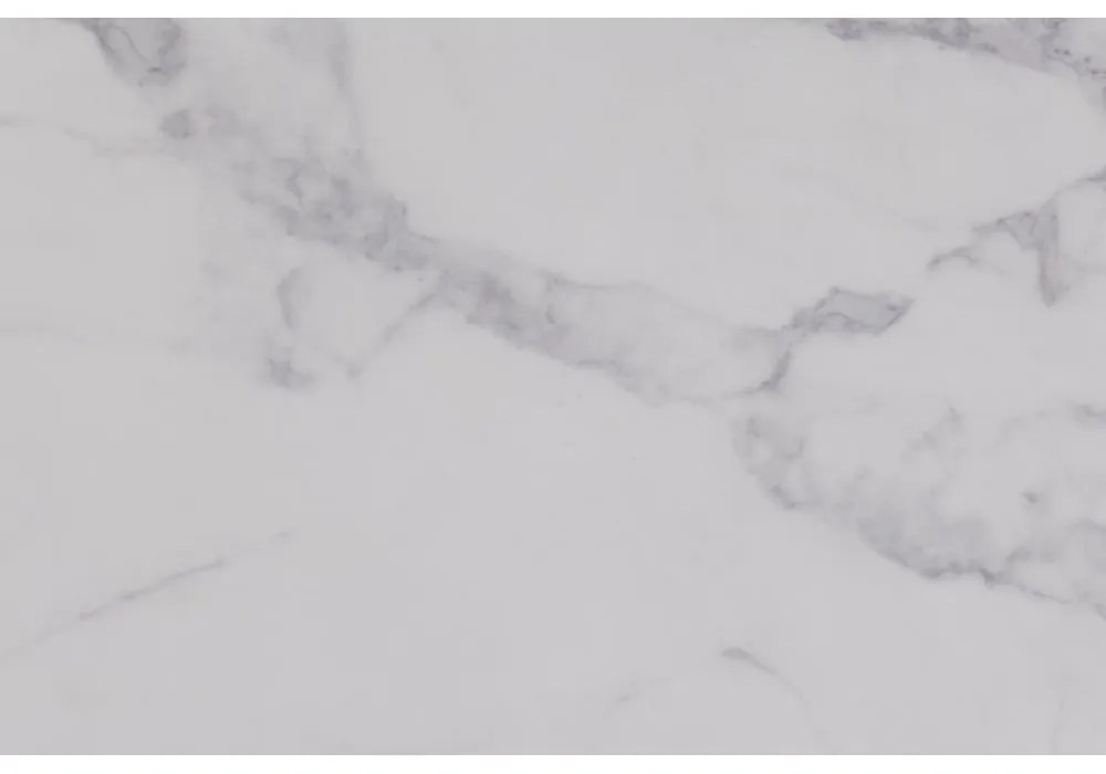 Бели масички за кафе в комплект от 2 бр. от декор от мрамор 58x58 cm Dice – Actona